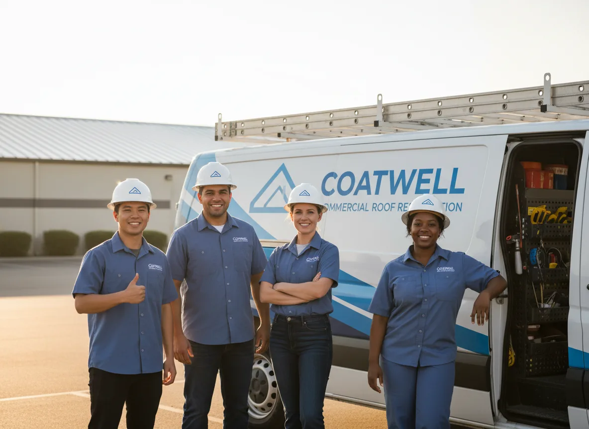 Commercial roof coating company in Newville, AL